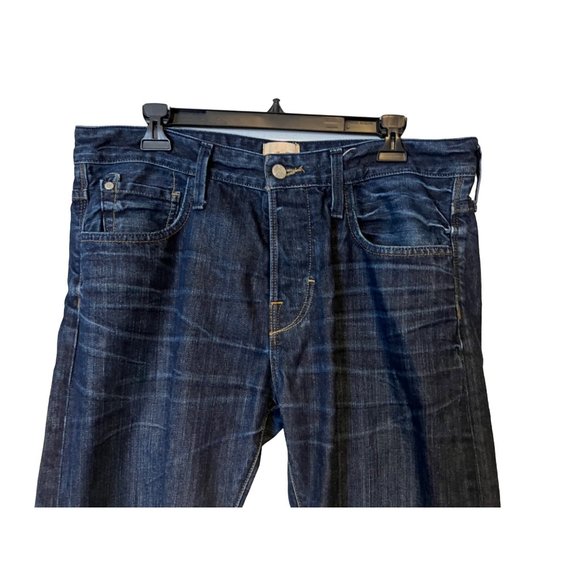 Replay Blue Jeans Mens 33 Regular Fit Straight Leg Mid Rise M9030.343701 - Picture 2 of 15